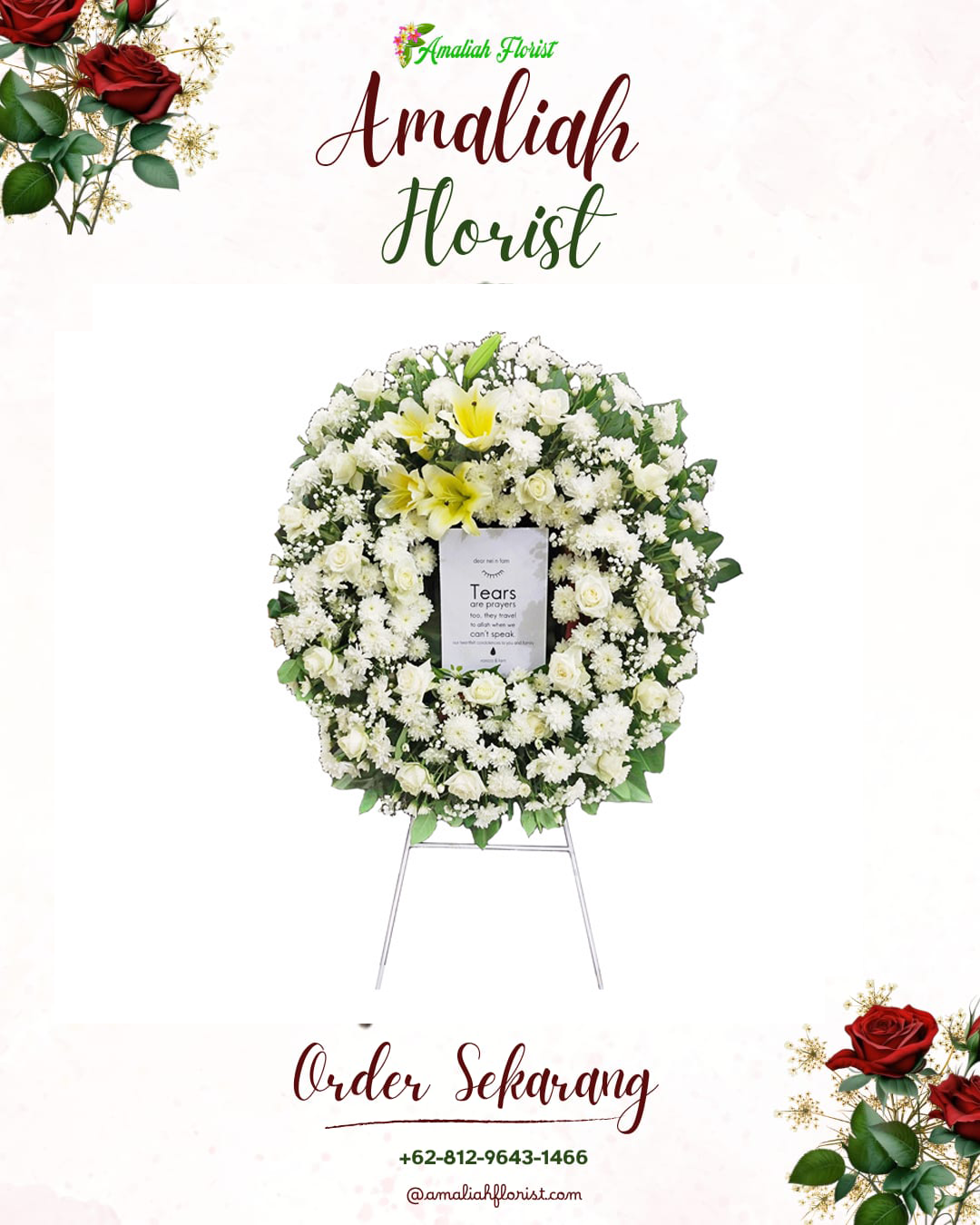 Krans Bunga Duka Dampit